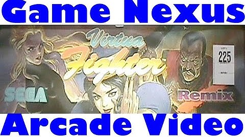 Game Nexus Arcade Video Virtua Fighter Remix (1995 Sega Titan Video) Real Hardware