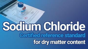 Validation of Moisture Analyzers with Sodium Chloride