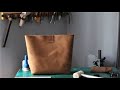Making a Leather Tote Bag