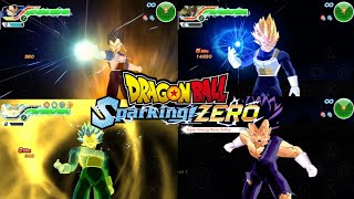 Dragon Ball Sparking Zero PPSSPP - Vegeta DBS All Super, Transformations, & Ultimates