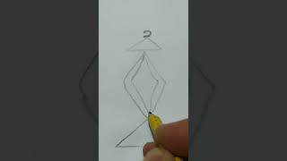 رسم فانوس رمضان بالرصاص /draw with me easly