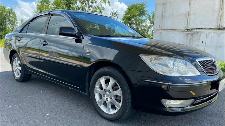 Đánh giá toyota camry 2.4 2005 năm 2024