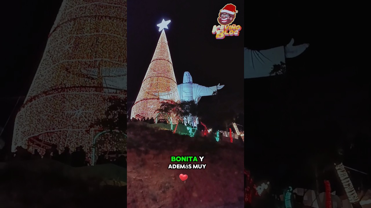 El &aacute;rbol navide&ntilde;o m&aacute;s grande de Bolivia se encuentra en Cochabamba 🌲🎁🎅