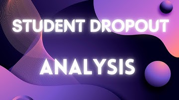 Student Dropout Analysis