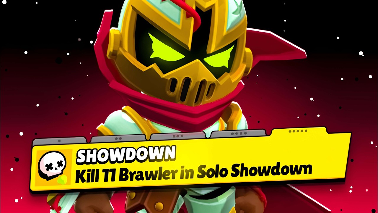 "Kill 11 Brawlers in 1 Round of Solo Showdown" 😀