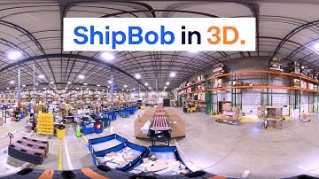 ShipBob Fulfillment Center Guided Tour - 3D 360° VR Video