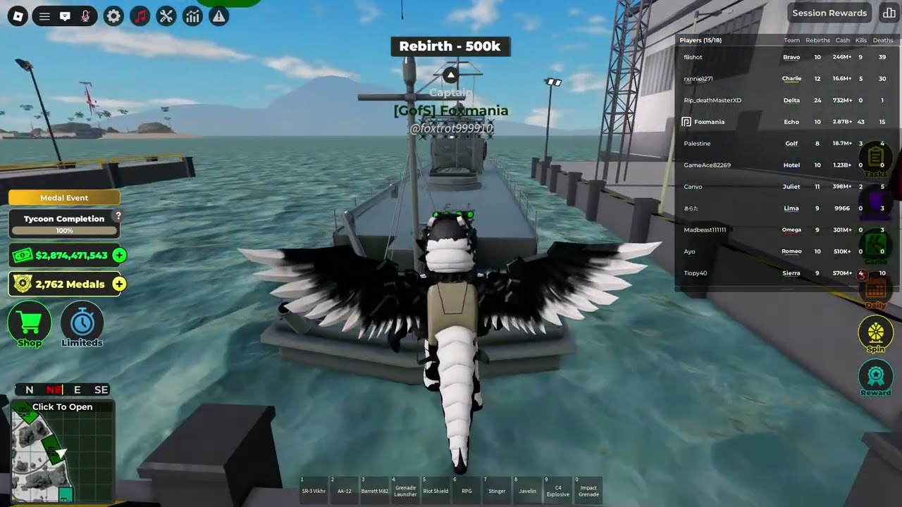 War Tycoon Boat PVP