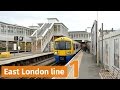 London overground trains on the east london line  part 1