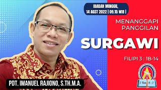 IBADAH MINGGU | 14 AGUSTUS | PK. 09.15 WIB