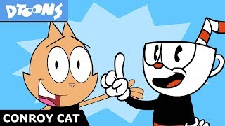 Cuphead Peashooter What Chu Got Conroy Cat Cartoon By Dtoons
