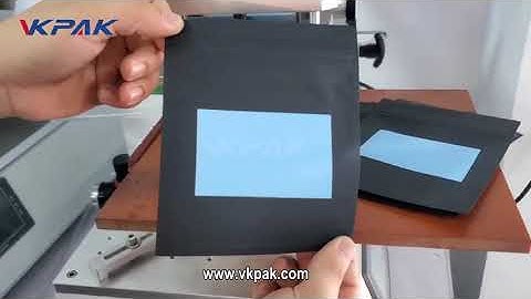 Bag Labeler, Pouch Labeling Machine Semi Automatic, Zipper Bag Label Applicator