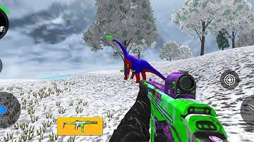 Wild Animal Hunter 3D - Dinosaur Hunter Game - Android Gameplay #154