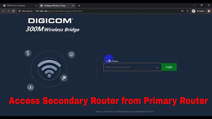 How to Access Secondary Router from Primary Router Client list | Technical Hakim