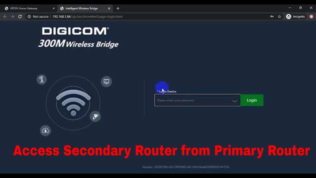 How to Access Secondary Router from Primary Router Client list