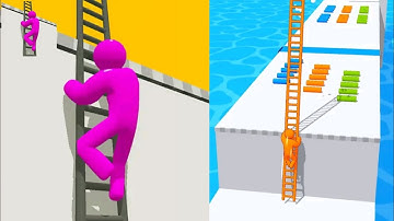 MAX LEVEL Ladder Master Runner Climb 😁🏃: All Levels Gameplay Walkthrough Android,ios Ladder Master 