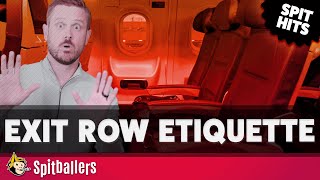 Spit Hits: Exit Row Etiquette &amp; The Best Foods To Dip In Ranch - Spitballers Comedy Show