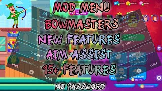 [UPDATE] MOD MENU BOWMASTERS V9.0.0 | AIM ASSIST ADD MONEY ADD GEMS ADD TICKET UNLOCK CHARACTERS