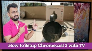 How to make a normal TV into Smart TV | Google Chromecast 2 Setup and Use screenshot 4