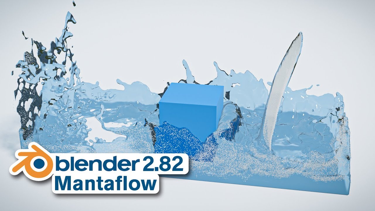 Ved lov Behov for Displacement How to Create a Mantaflow Fluid Simulation in Blender (2.82) - YouTube