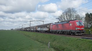 DB Cargo 193 335 with Unit Cargo | Hulten | 02 April 2021