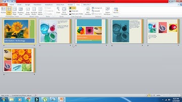 MICROSOFT POWERPOINT 2010 Part 3