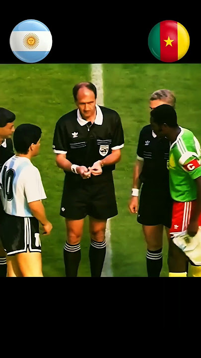 Argentina . Cameroon World cup 1990