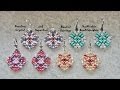 Dazzling Crystal and Superduo Beaded Earrings Tutorial