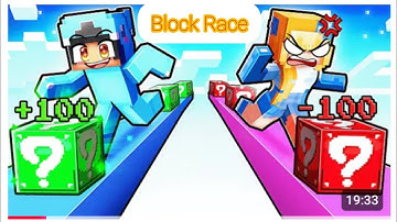 “Lucky Block Race BUT I RIGGED Crystal