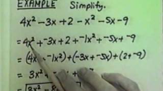 Simplifying Variable Expressions #1: Properties, Combining Like Terms, Munltiplying Pt3