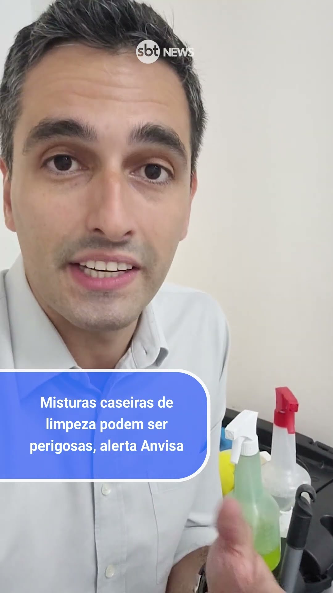 Misturas caseiras de limpeza exibidas na internet podem ser perigosas, alerta Anvisa