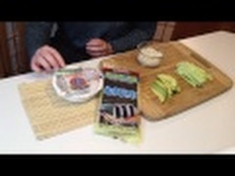 Miriam Rolls Sushi! A beginner's step-by-step instruction!