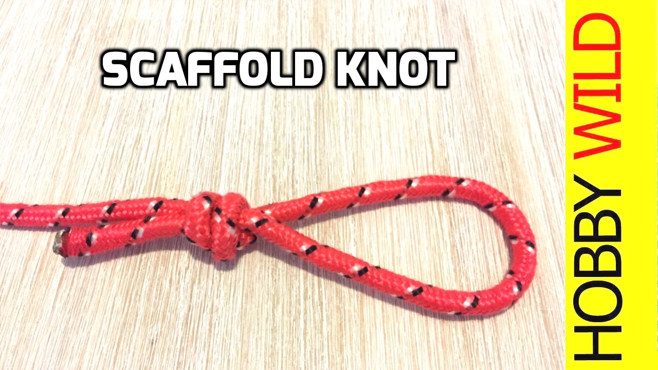 single strand scaffold knot single strand scaffold knot