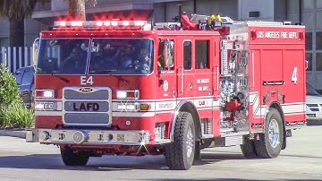 LAFD (New) Engine 4 & Rescue 804