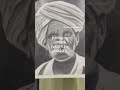 “A portrait of time, patience, and survival.”#trendingshorts#viral#youtubeshorts#art#sketch#art.