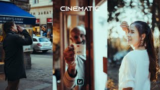 Cinematic Portrait Presets - Lightroom Mobile Preset Free Dng Pov Street Photography Presets