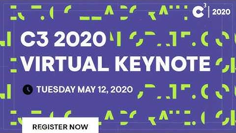 C3 2020 Virtual Keynote Promo