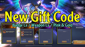 New Gift Code - MU ORIGIN 2 - Badge Ls Weapon LS Pink dias 500 Gold -tara balik loob na😂