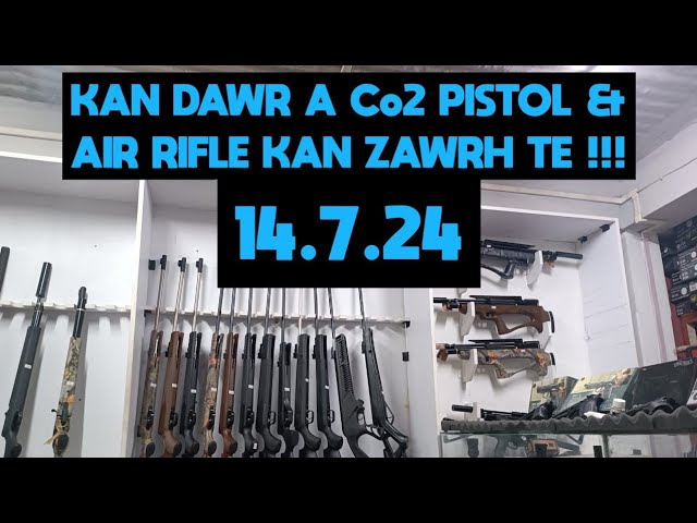 PISTOL Co2 leh AIR RIFLE kan kawl te.. Homer Armoury