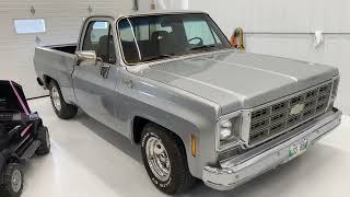 Full Wrapped 1978 Chevy C10 Walk Around by Tony Loewen 1,482 views 7 months ago 2 minutes, 48 seconds