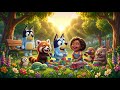 Bluey Adventure To Meet New Friends ✨ Kiddies  Baby Song