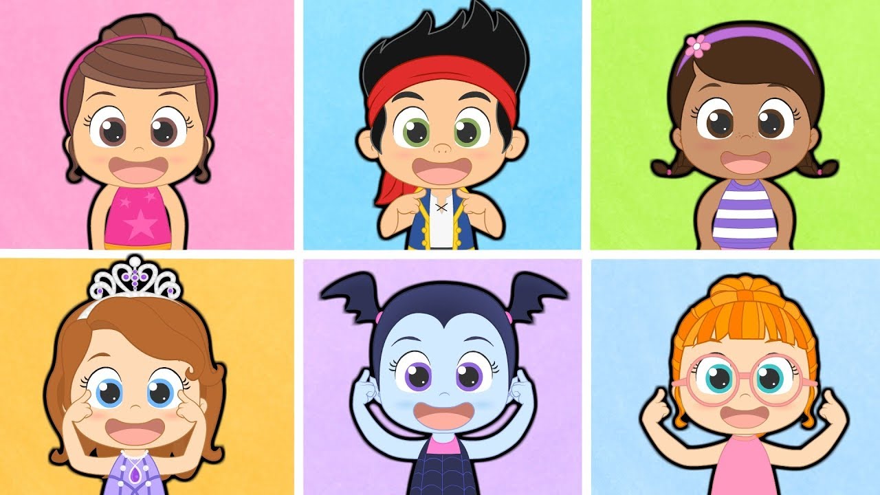Cabeza Hombros Rodillas Pies Con Disney Junior Canciones Infantiles En Espanol Youtube Cabeza hombros rodillas pies con juguetas. cabeza hombros rodillas pies con disney junior canciones infantiles en espanol