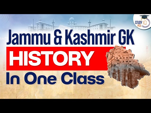 J&K History In One Class | Jammu & Kashmir PCS GK Questions | PCS Sarathi class=