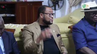 LA VISITE DE COURTOISIE DU MINISTRE LAURENT TCHAGBA A MAITRE HYACINTHE SARASSORO