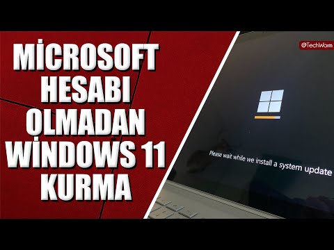 Microsoft Hesabı Olmadan Windows 11 Kurulumu | [Windows 11 Bypass Microsoft Account]