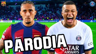 Canción Barcelona vs PSG 1-4 (Parodia No Te Quieren Conmigo)