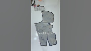 Моделирование с капюшоном #howto #sewing #pattern #patternmaking