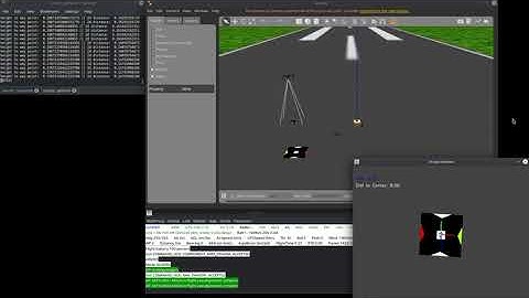 UAV Precision Landing Simulation with ROS, Gazebo and Ardupilot - Wind Perturbation Added (3/4)