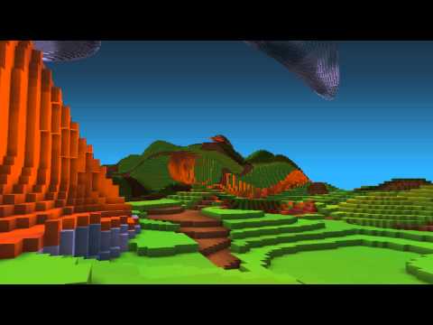 voxel planet - engine preview 1