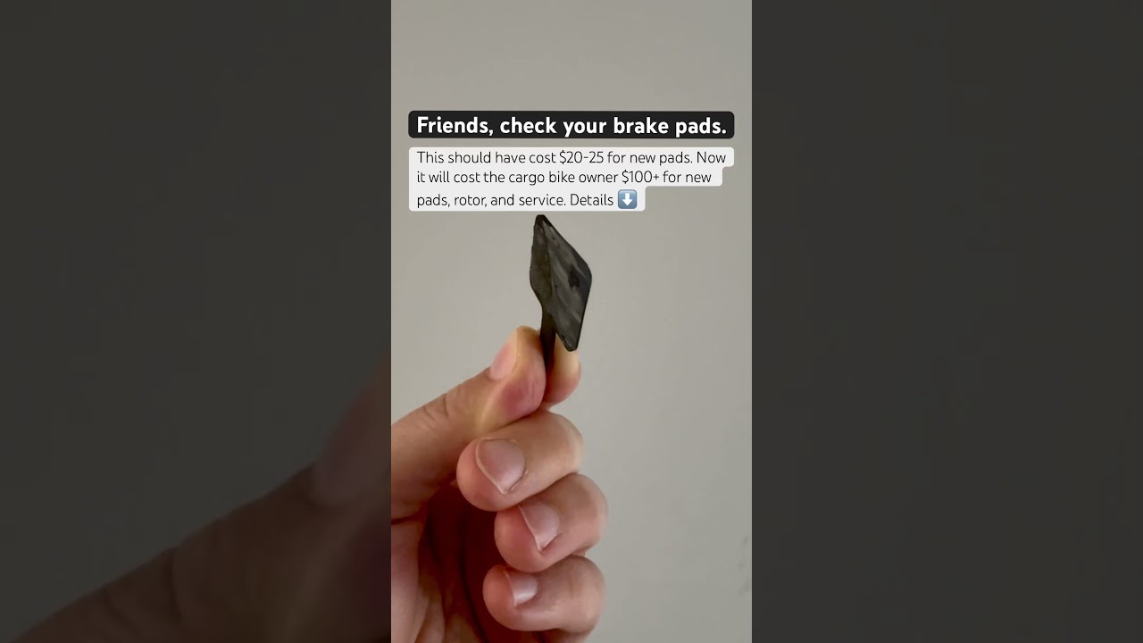 Don’t overlook this bike part on your cargo bike!