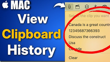 How to View Clipboard history on Mac